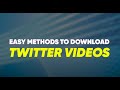 Twitter video download: How to download video from Twitter on mobile, laptop, and more