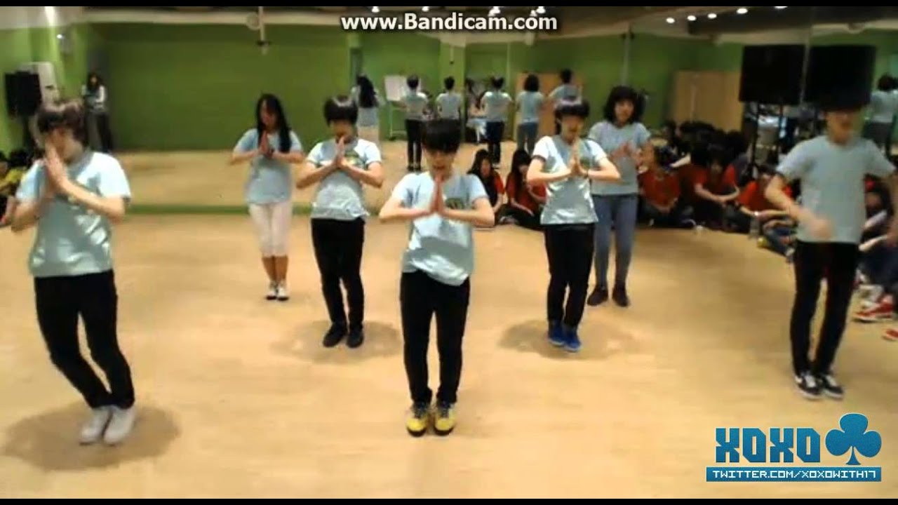 130427 SEVENTEEN Blue team Dance Performance