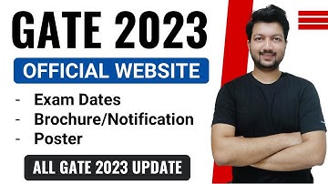 GATE 2023 Official Notification Released | IIT KANPUR (Download Now)