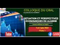 Situation et perspectives conomiques en algerie partie 1