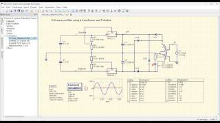 LM317T and LM337T, (Updated) QUCS Simulation of Dual Adjustable Power Supply Tech Talk 130_a