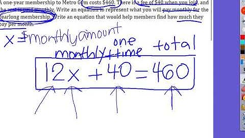 6 3 Writing Two Step Equations