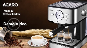 33759 Imperial Espresso Coffee Maker Demo Video