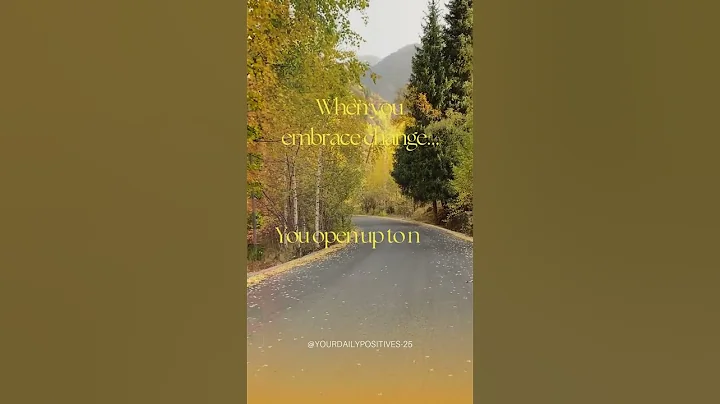 Embrace Change & Unlock New Possibilities | Life-Changing Mindset  #shorts #quotes #dailyquotes