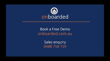 Onboarded JobAdder Demo