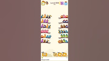 Biard sort calar game leval 833 #games #leveldesign #colorgame #gameartdesign #gameplay