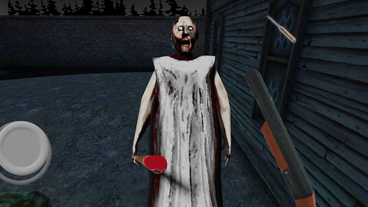 GRANNY GAME HORROR ESCAPE GAMEPLAY | SHE ALMOST KILLED ME 😱 EP03