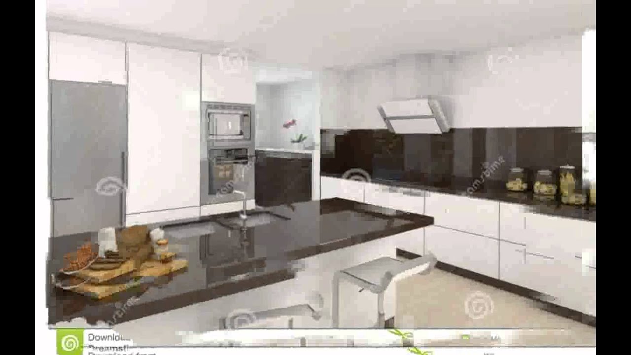 Cuisine moderne blanche youtube