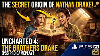 The Secret Origin of Nathan Drake! 🗝️ Uncharted 4: The Brothers Drake [PS5 Pro]