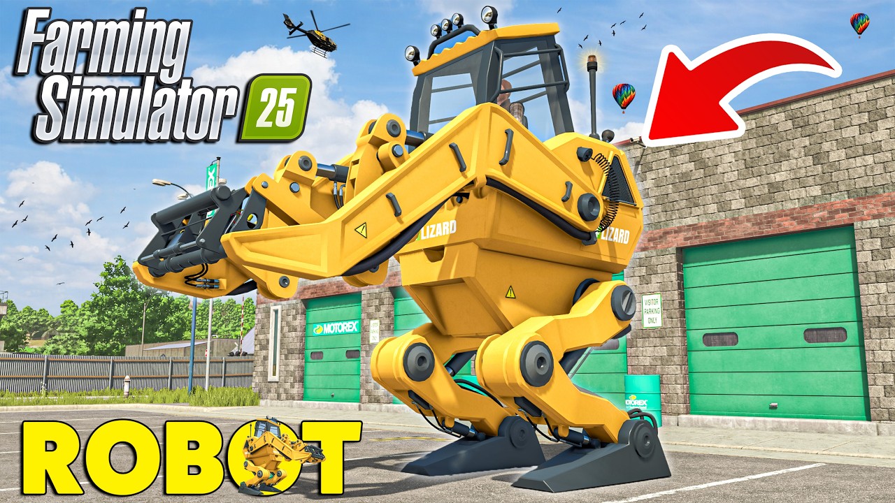 ROBOT Mode ON! BUYING a New Mecha Loader! | 1000 COWS | Farming Simulator 25