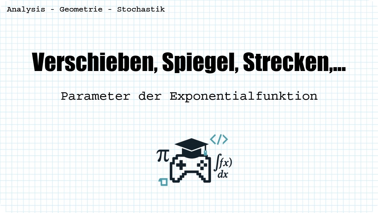 Parameter der Exponentialfunktion