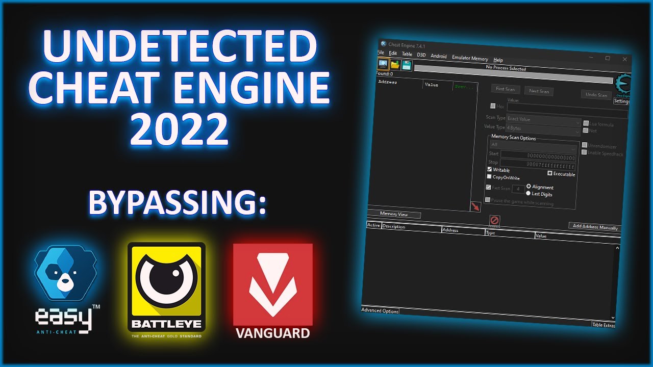 Undetected Cheat Engine + Driver, 2023