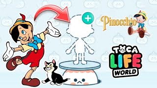 Pinocchio in Toca Life Word 😳🔥‼️|| Pinocchio  || TOCA BOCA || NEW characters screenshot 1