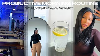PRODUCTIVE MORNING ROUTINE | HEALTHY HABITS FOR A SUCCESSFUL 2024| FATOUU SOW