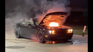 MY V6 CAUGHT ON FIRE...