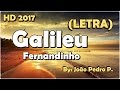 Galileu (LETRA) - Fernandinho | HD