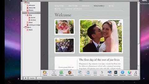 Placing a YouTube video on an iWeb site - iWeb Tutorial