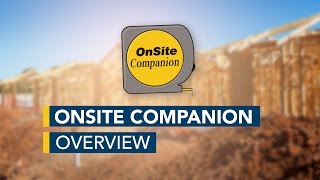 OnSite Companion Overview