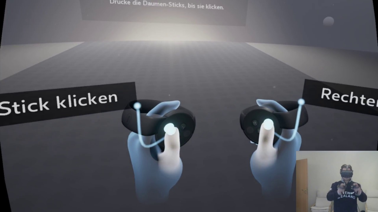 Oculus touch first contact (German)