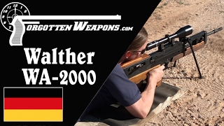 видео СНАЙПЕРСКАЯ ВИНТОВКА WALTHER WA-2000