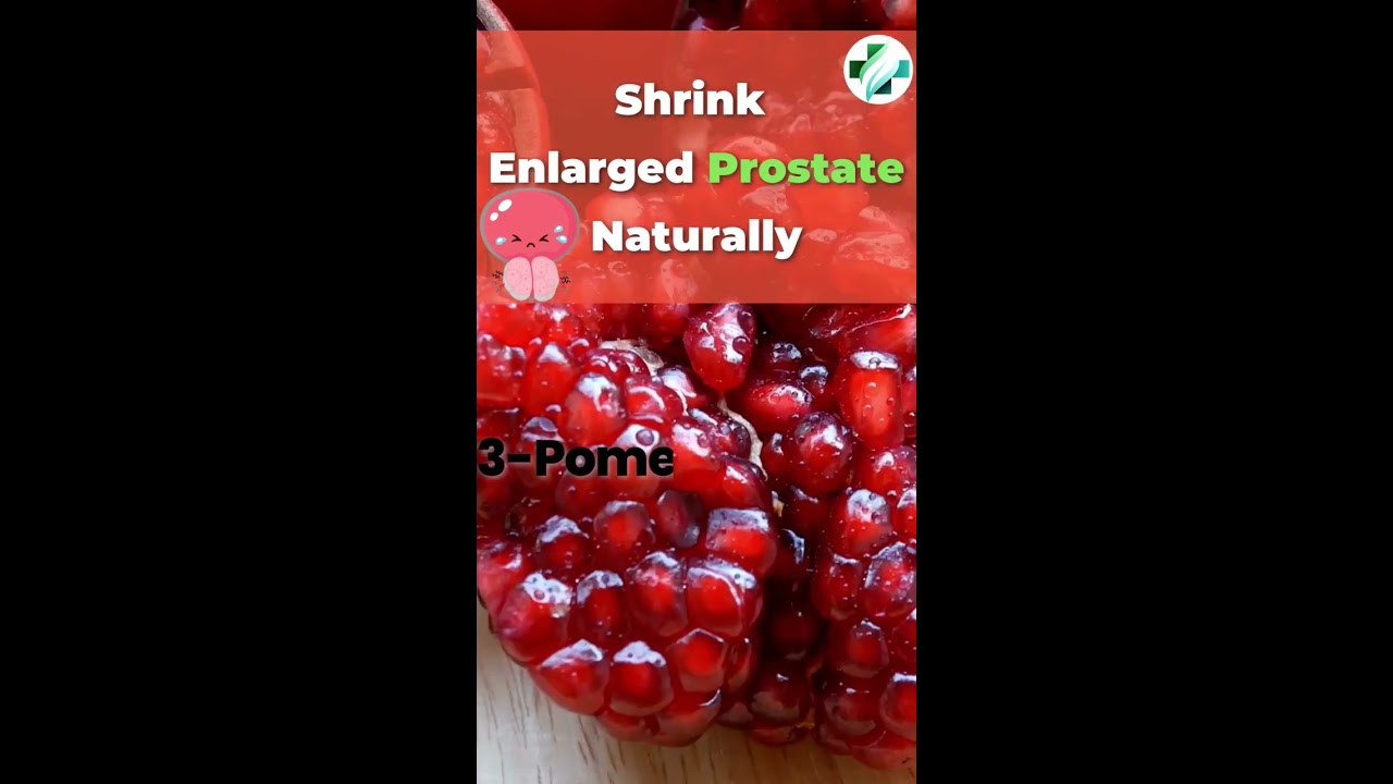 Prostate TOP 6 Foods To Shrink Enlarged Shorts
