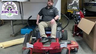 Zero turn dead battery Testing and replacement Toro TIMECUTTER mower