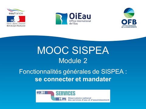 MOOC SISPEA : Fonctionnalités générales