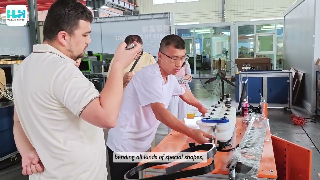 bidirectional mirror/metal frame bending machine-0704