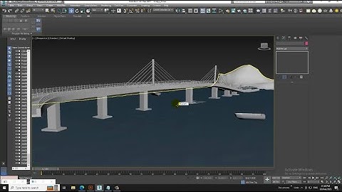 3DsMax Tutorials, Learn 3D Modeling a Bridge using Loft from Scratch in 3dsmax ( Part 4)
