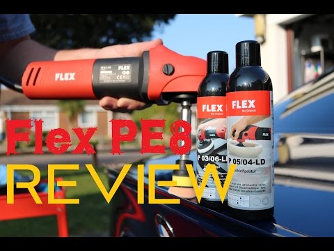 Полірувальна шліфувальна машина FLEX PE 8-4 80 230/CEE (без тарілки), видео 1