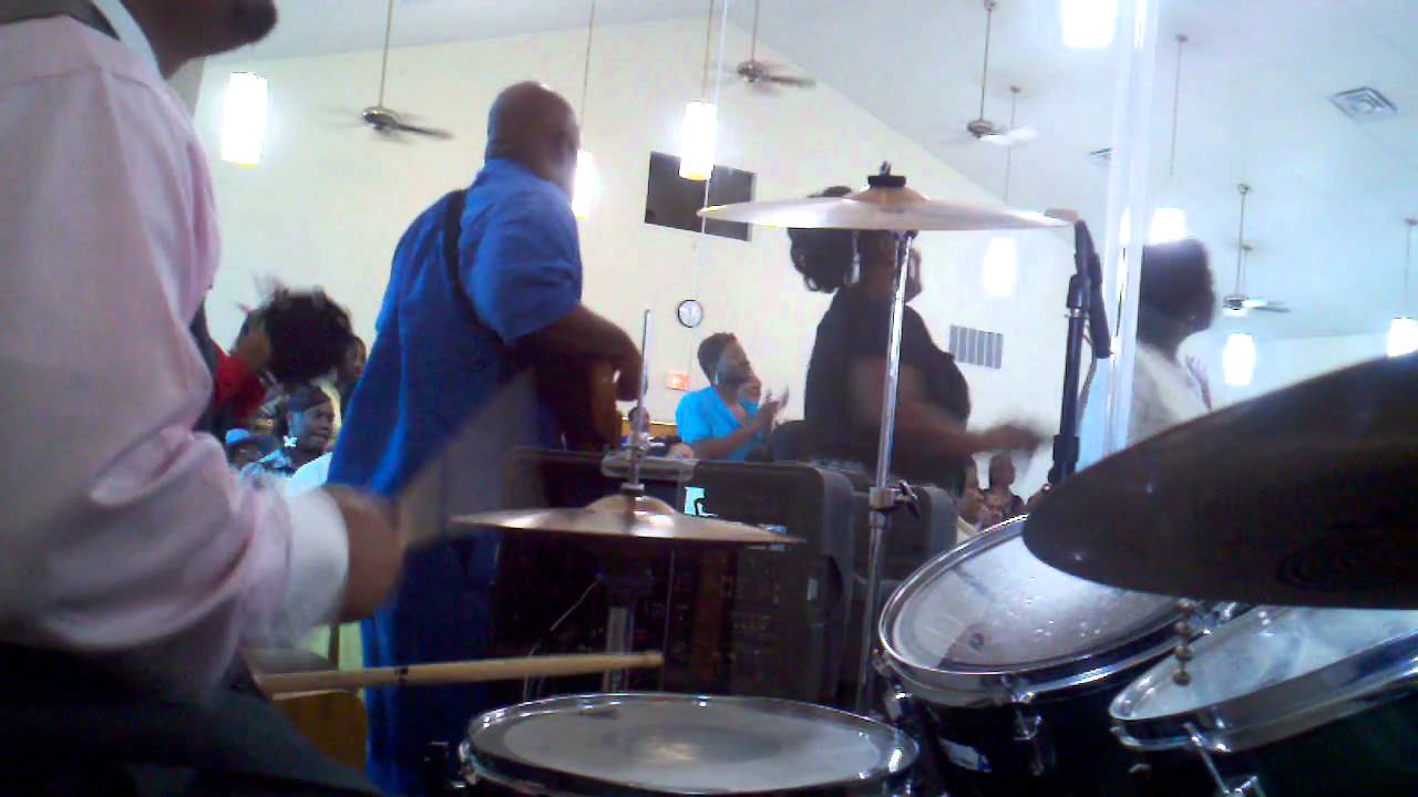 Church drumming to "My Soul Got Another Dip" YouTube