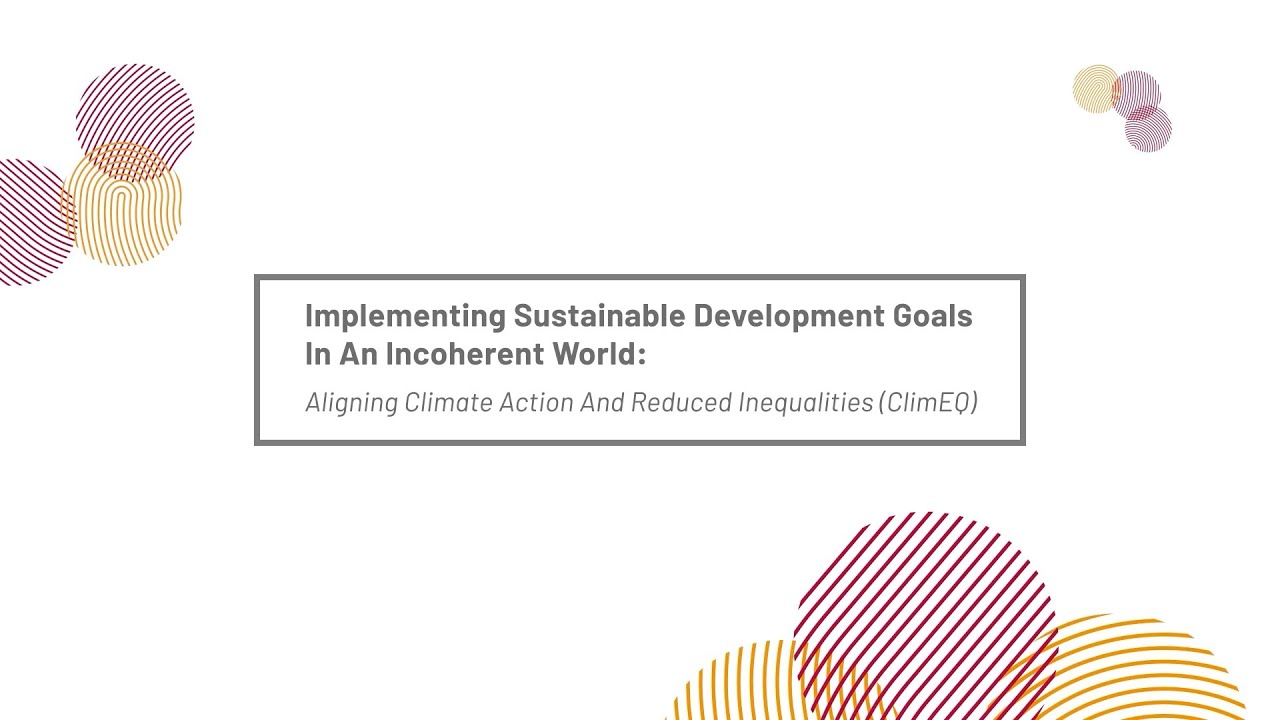 Policy Coherence | Paris Climate Agreement / 2030 Agenda for Sustainable Development | ClimEQ