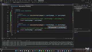 C# Programming - METHOD OVERLOADING
