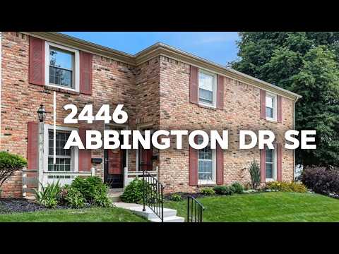 2446 Abbington Dr SE, Grand Rapids, MI home video tour