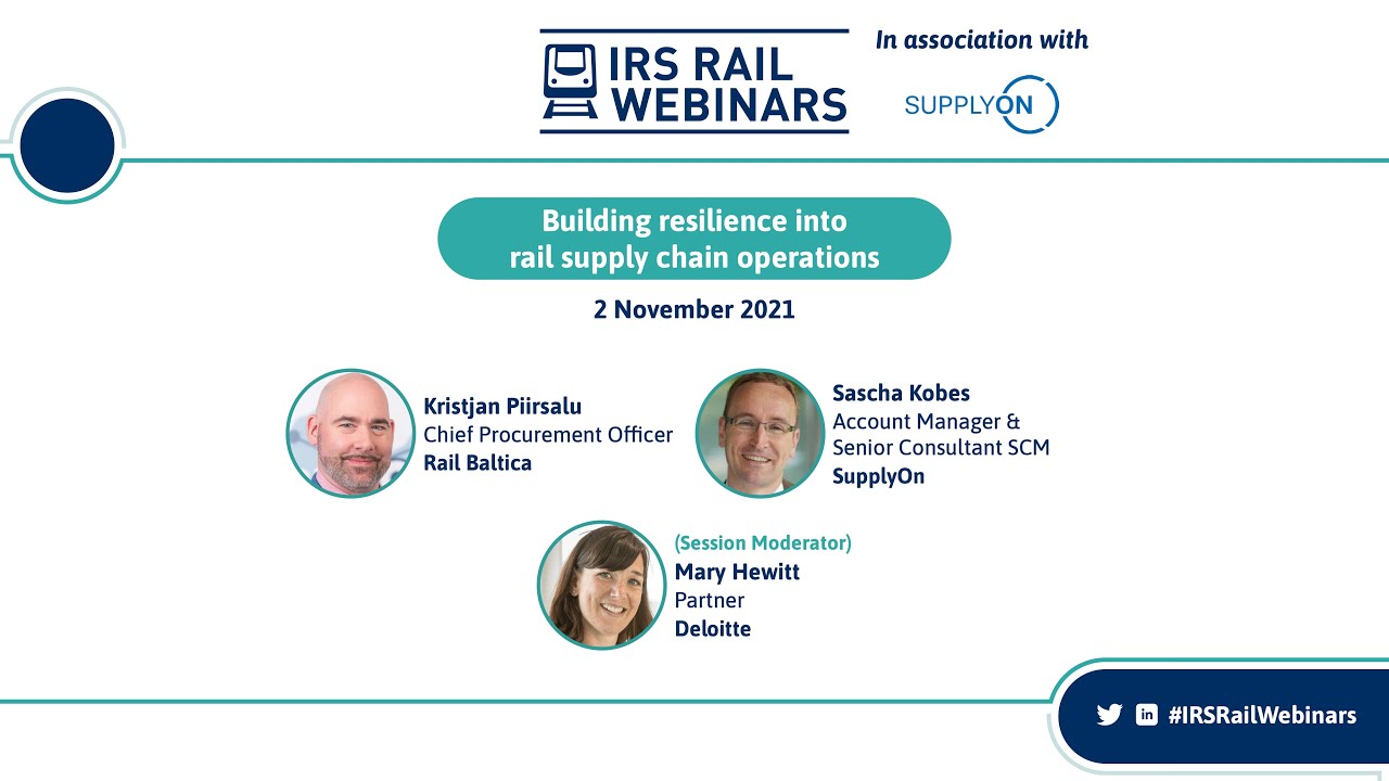 Building resilience into rail supply chain operations - YouTube