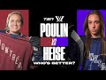Poulin vs heise  who is the best pwhl star