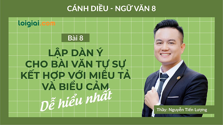 Dàn ý chung văn tự sự lớp 8