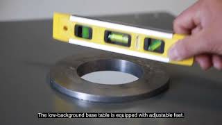 Lead shield assembly video manual for LN2 HPGe detectors.