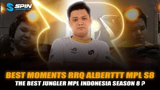 BEST MOMENTS RRQ HOSHI ALBERTTT MPL ID S8 - JUNGLER PERAIH SAVAGE TERBANYAK! NO LING NO PROBLEM!