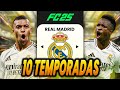 DIRIJO 10 TEMPORADAS AL REAL MADRID EN EA FC 25 pero la RULETA me DICE a QUIEN FICHAR