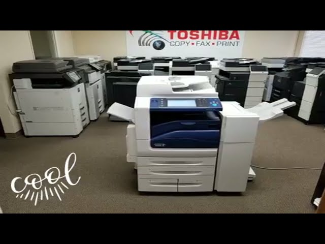 Xerox workcentre 7845 - YouTube