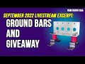 Grounding Bars and Giveaway Announcement - September 22 Livestream Excerpt #hamradioqa