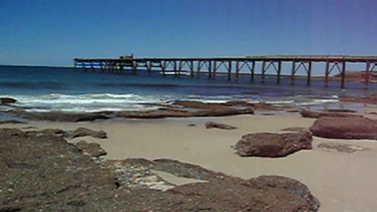 84-Catherine Hill Bay Coal Loading Wharf Lake Macquarie 16'..