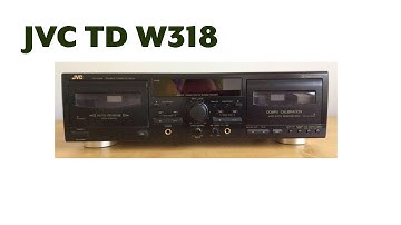 Tape deck JVC TD-W318