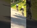 INCREDIBLE Yellow jersey save! 😲 #shorts