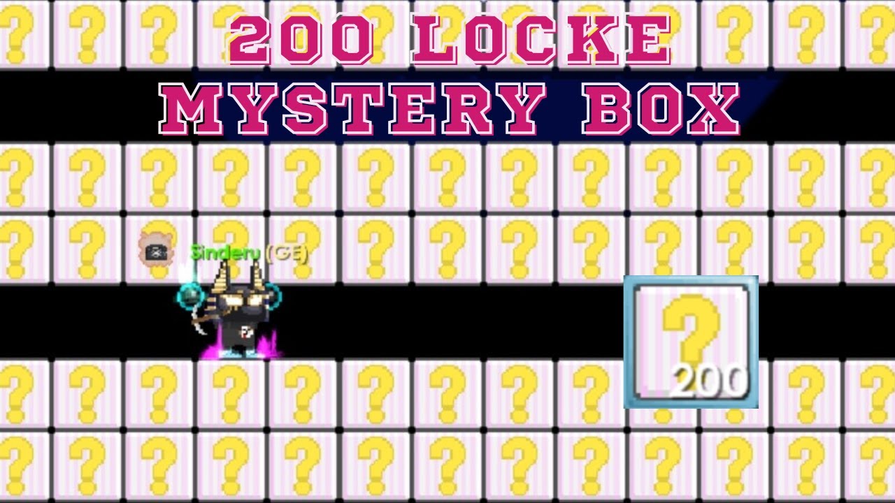 Gacha 200 Locke Mystery Box, PROFIT?! Growtopia Gacha YouTube