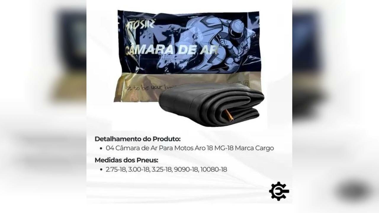 Review: Kit 4 Camara Ar Moto Cg Titan Fan Ybr 125 150 Roda Aro 18