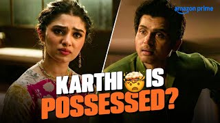 Is Karthi Possessed? 👀🤯 | Vaa Vaathiyaar | Krithi Shetty | Prime Video India #newmovie #comedy