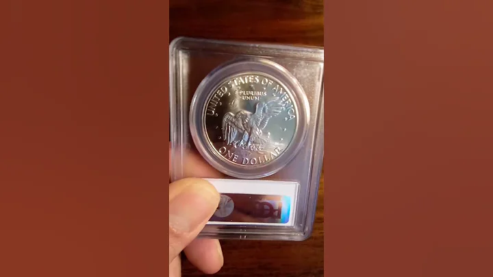 1972S ike dollar in MS66 condition #silver #ikedollar #coincollecting #shorts  #trending