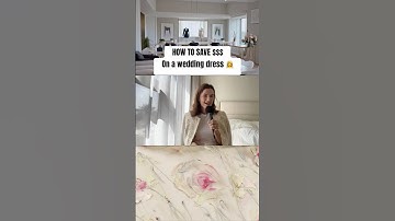 Save money on a wedding dress 👰‍♀️ #weddingdress #weddingdressadvice #weddinggown #bridetobe